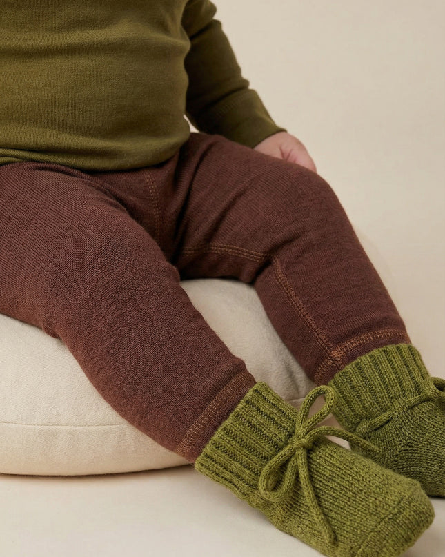 Wollen Baby- kinderbroek - Merinowol - Cinnamon