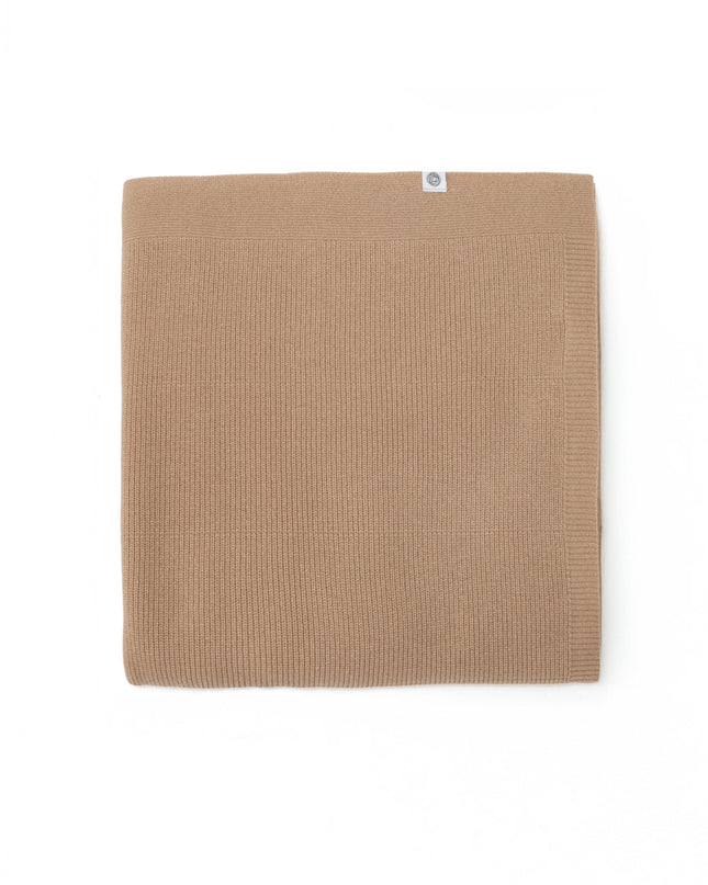 Couverture bébé / enfant en laine tricotée - Merinowol - Biscotti