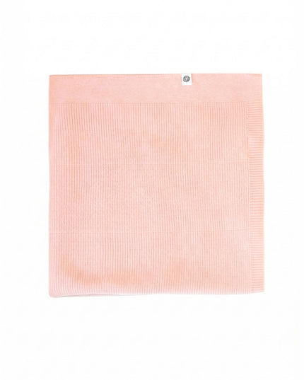 Couverture bébé / enfant en laine tricotée - Merinowol - Powder Puff