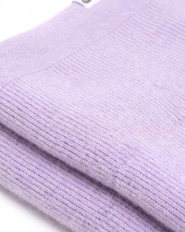 Couverture bébé / enfant en laine tricotée - Merinowol - Syringa