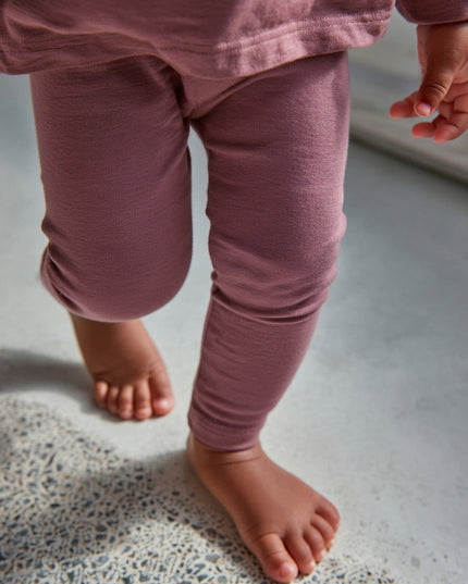 Wollen Baby- kinderbroek - Merinowol - Grape Shake