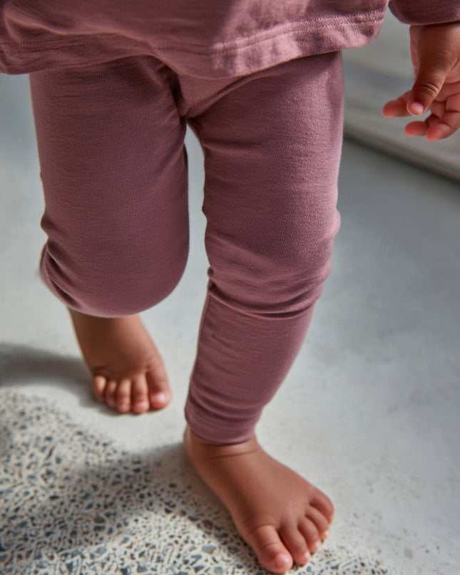 Wollen Baby- kinderbroek - Merinowol - Grape Shake
