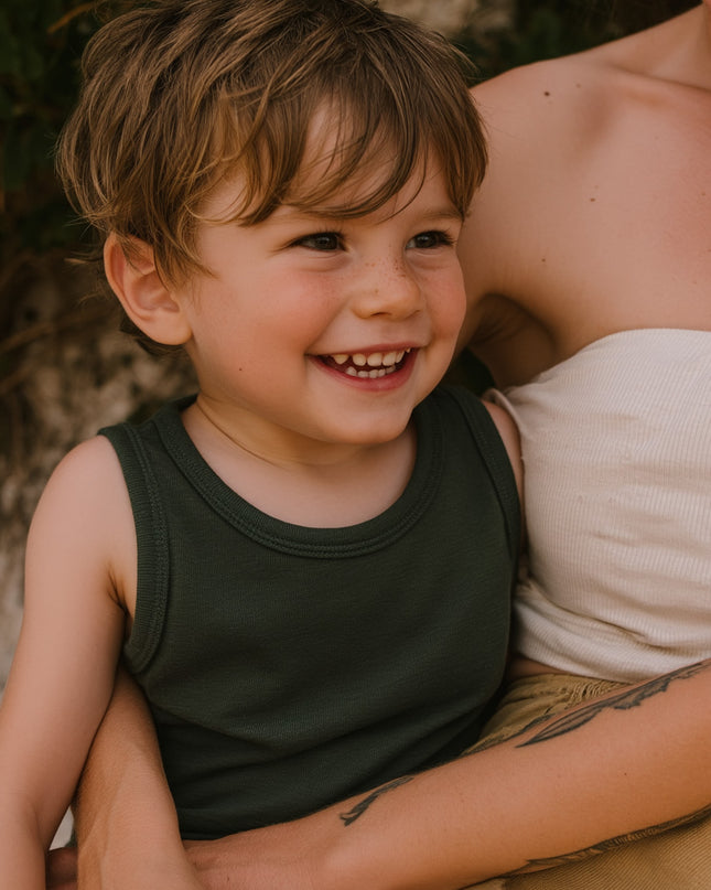 Children's woolen shirt - Merino wool - Mountain view