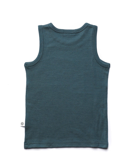 Children's woolen shirt - Merino wool - Orion Blue