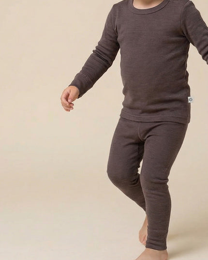 Wool Baby &amp; Children's Pants - Merino Wool - Pepper Corn