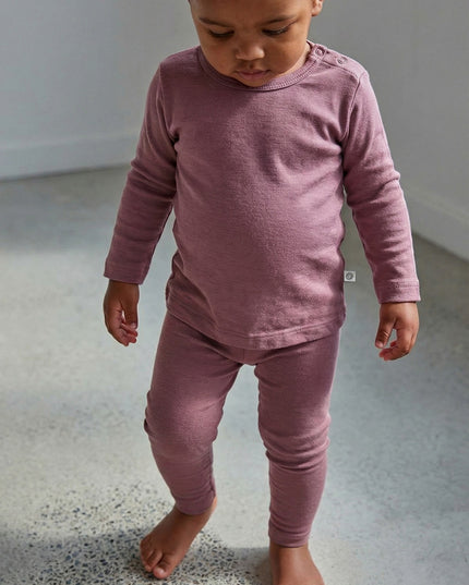 Gilet bébé-enfant en laine - Merinowol - Grape Shake