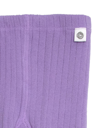 Wollen baby- kindermaillot gebreid - Merinowol - Orchid