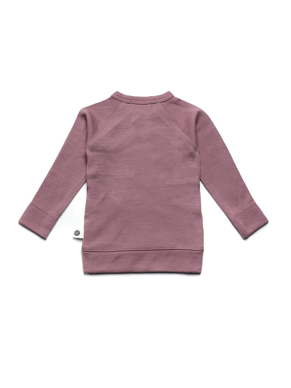Baby wollen overslagtrui – Merinowol  - Grape Shake