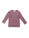 Baby wollen overslagtrui – Merinowol  - Grape Shake