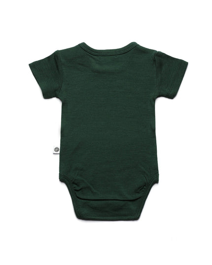 Merinwol romper korte mouwen - merinowol  - Mountain View