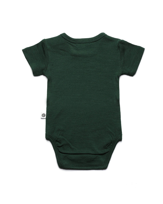 Merinwol romper korte mouwen - merinowol  - Mountain View