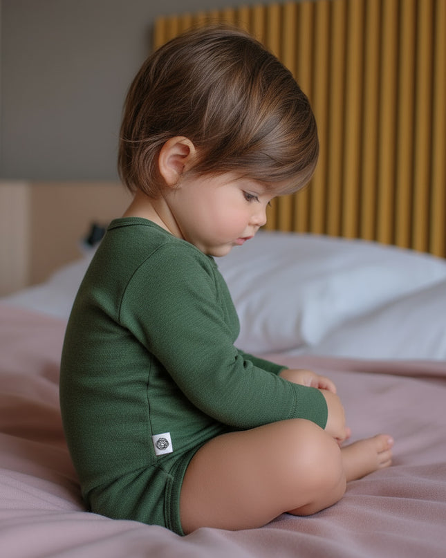 Wollen Romper lange mouwen - Merinowol - Mountain View