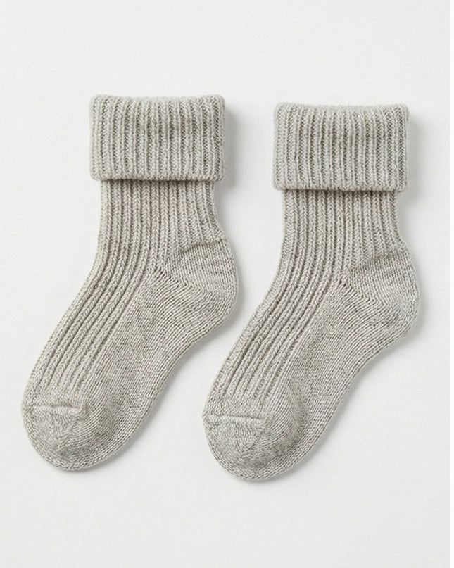 Wollbabysocken - Knoblauch