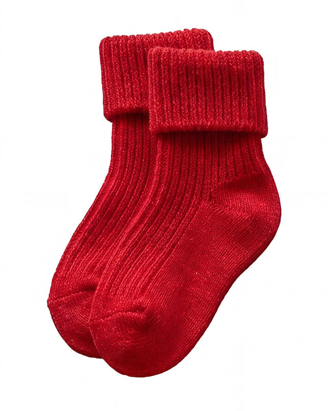 Wollbabysocken - Lava