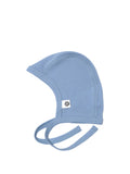 Baby wollen strikmuts – Merinowol - Blue Fog