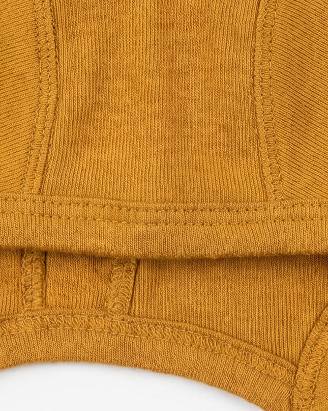 Baby wollen strikmuts – Merinowol - Harvest Gold