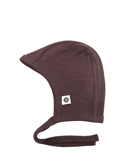 Baby wollen strikmuts – Merinowol - Peppercorn