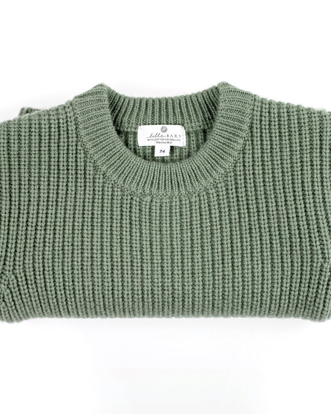 Gebreid Wollen Babytruitje - Merinowol - Harper