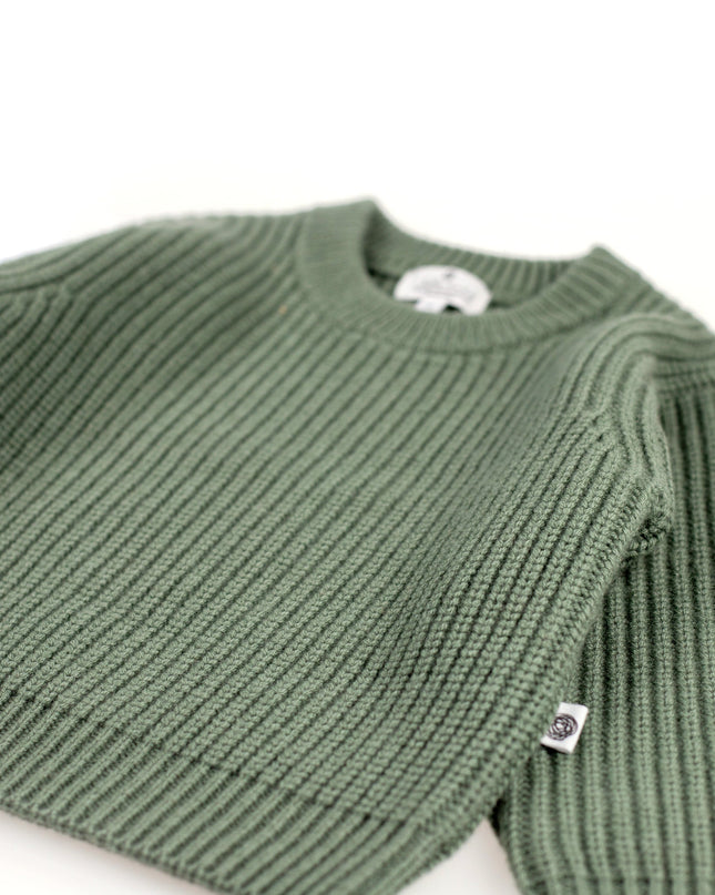 Gebreid Wollen Babytruitje - Merinowol - Harper