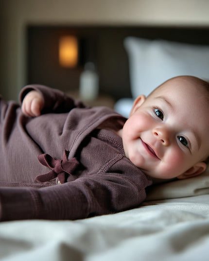 Woolen playsuit / romper suit – merino wool