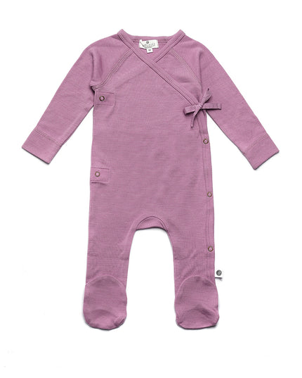 Wollen boxpakje / kruippakje – Merinowol - Lavender Mist