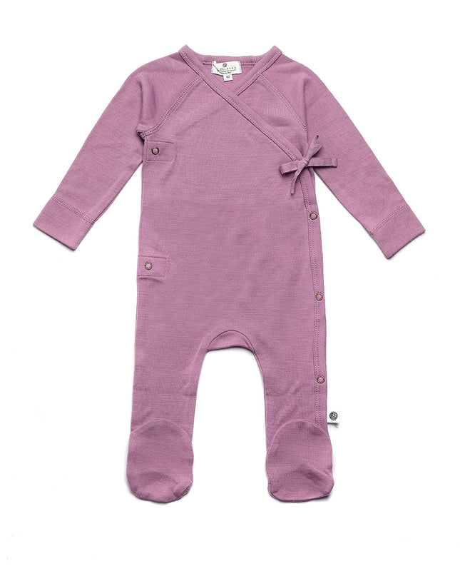 Wollen boxpakje / kruippakje – Merinowol - Lavender Mist