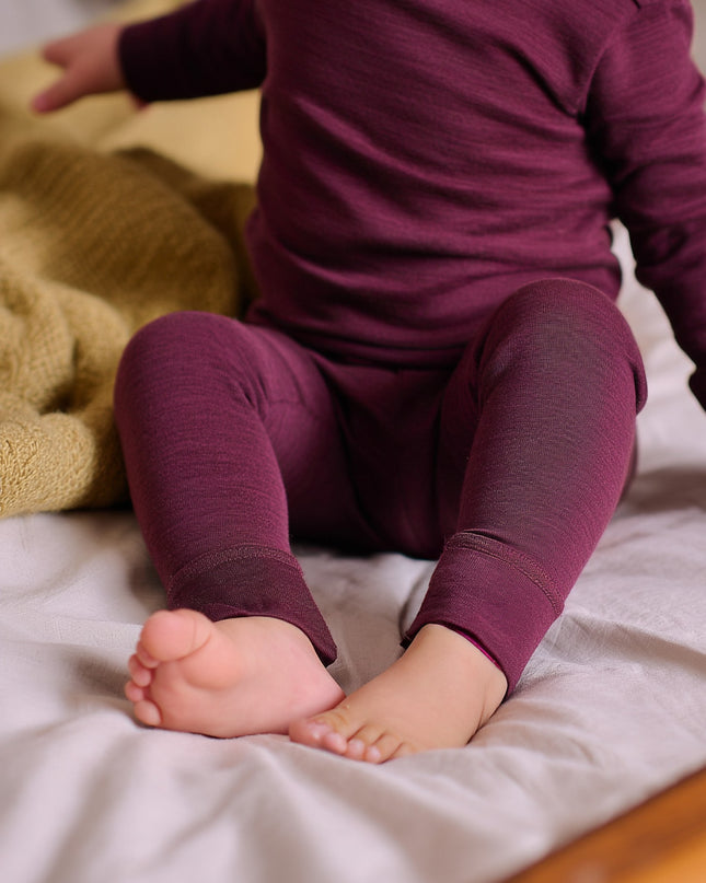 Wollen Kinderbroek - Merinowol - Fig