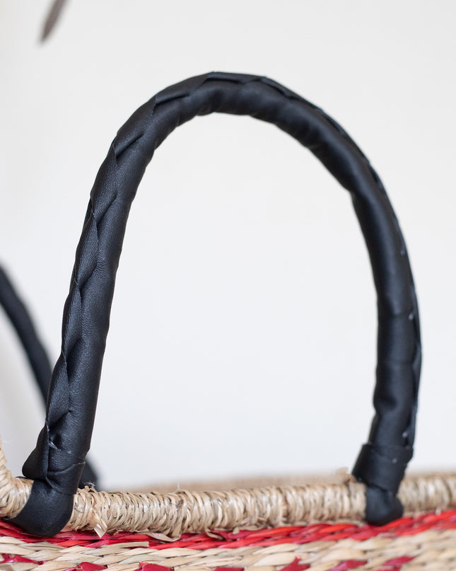 Moses basket - Moses cradle of seagrass - Hazel