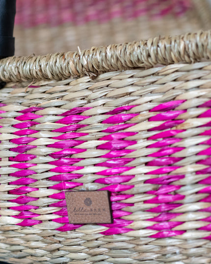 Moses basket - Moses cradle made of seagrass - Manoé
