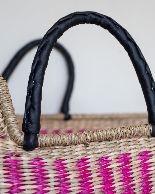 Moses basket - Moses cradle made of seagrass - Manoé