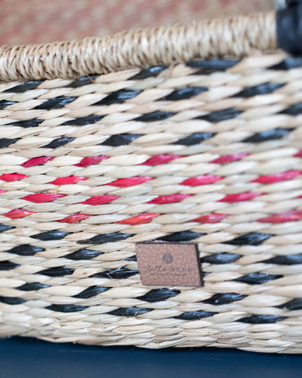 Moses basket - Moses cradle of seagrass - Robin