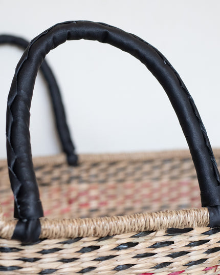 Moses basket - Moses cradle of seagrass - Robin