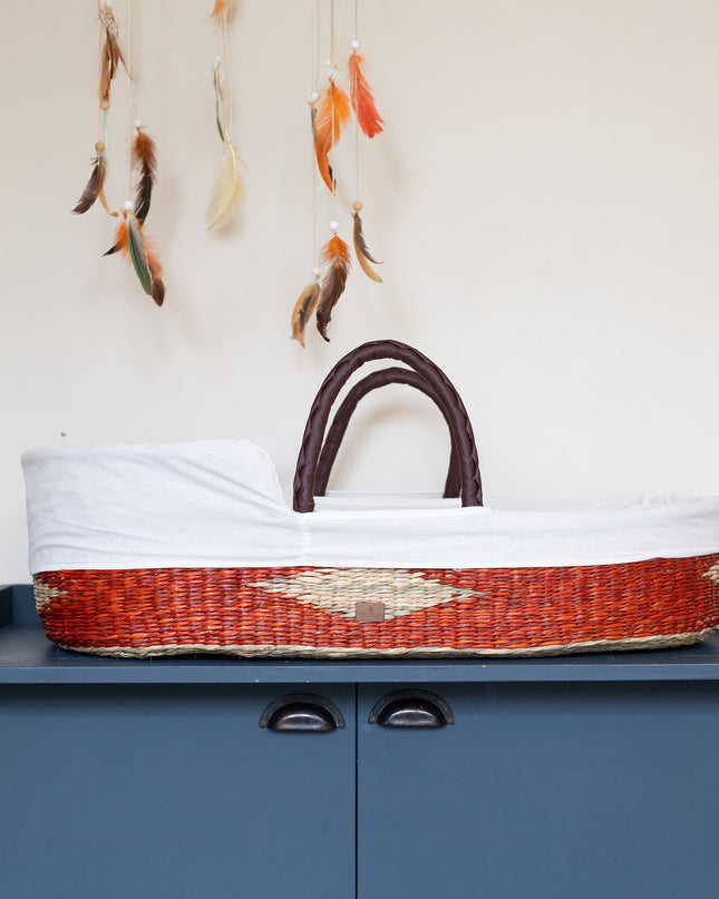 Moses basket - Moses cradle made of seagrass - Ranja