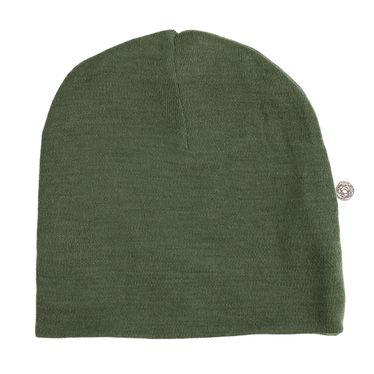 Wollen baby muts - Merinowol - Rifle Green