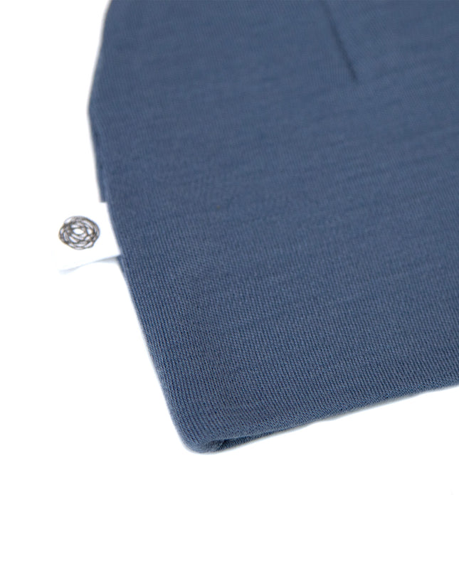 Wollen baby muts - Merinowol - Vintage Indigo
