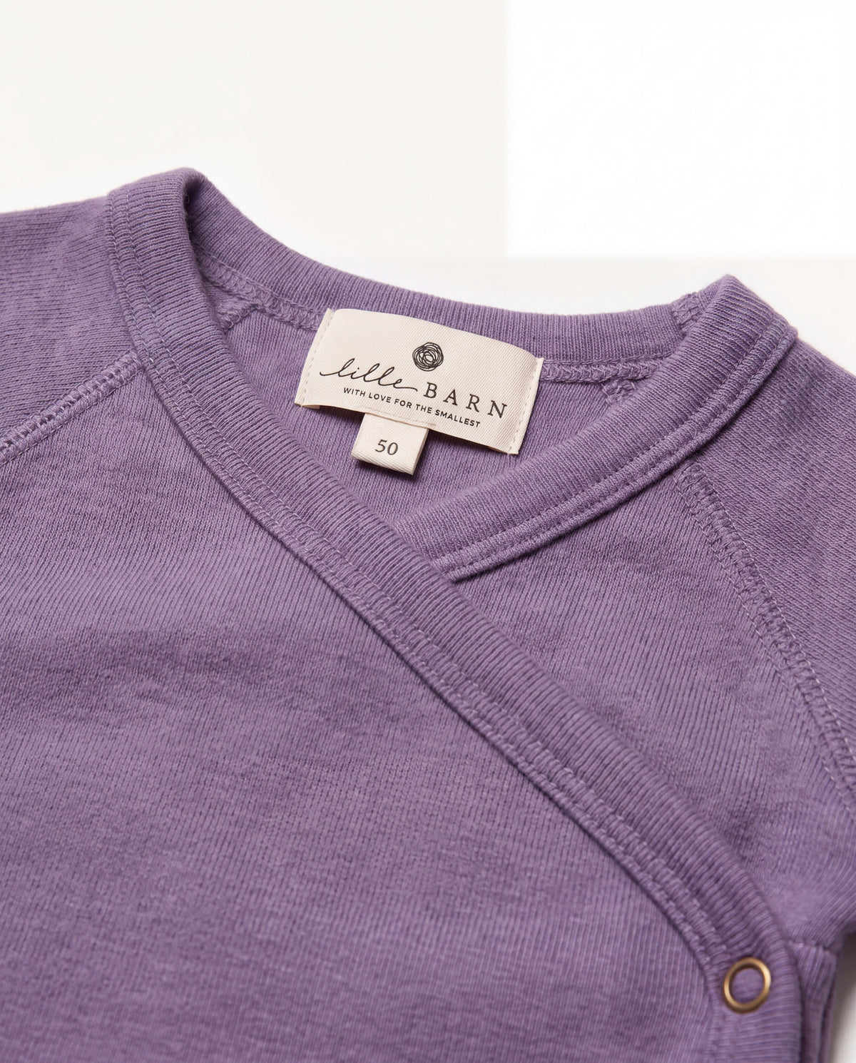 Woolen Wrap Romper long sleeve – Merino wool - Purple Haze