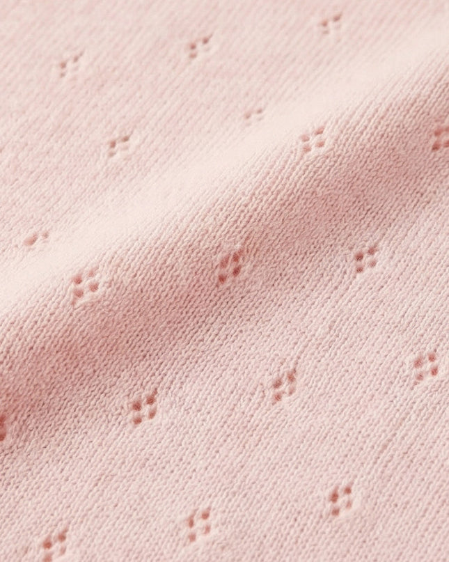 Wolldecke für Babys / Kinder gestrickt – Merinowolle – Cobble