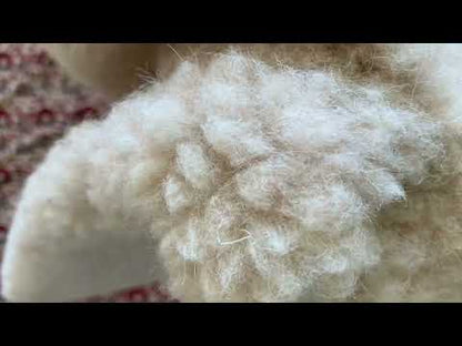 Woolen crib blanket single layer - merino wool