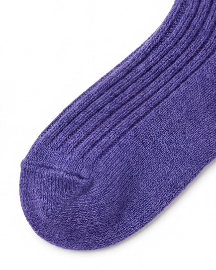 Wollbabysocken - Violett