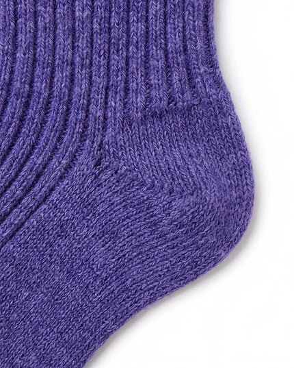 Wollbabysocken - Violett