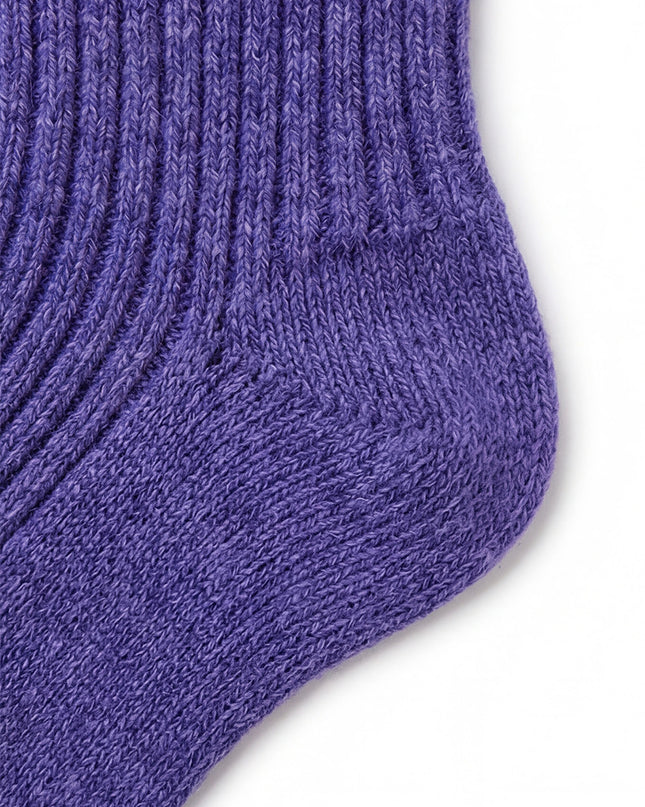 Wollbabysocken - Violett