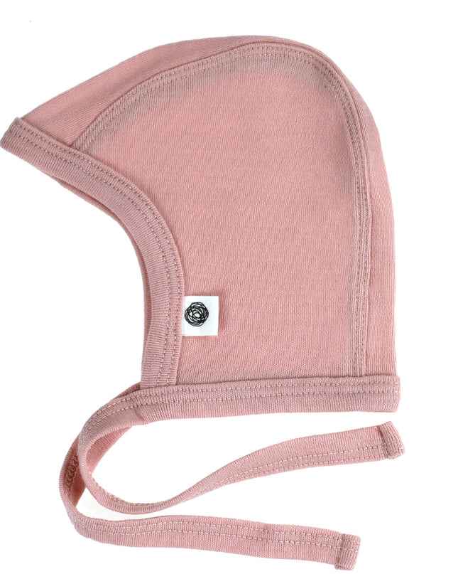 Baby wollen strikmuts – Merinowol – Misty Rose