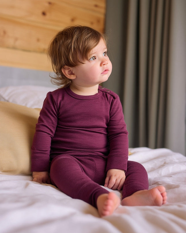 Wollen baby- kindertrui - Merinowol - Fig