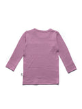 Wollen baby- kindertrui - Merinowol - Lavender Mist