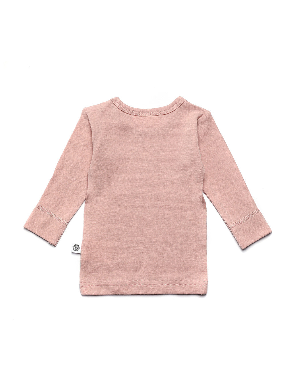 Wollen baby- kindertrui - Merinowol - Misty Rose