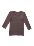 Wollen baby- kindertrui - Merinowol - Peppercorn