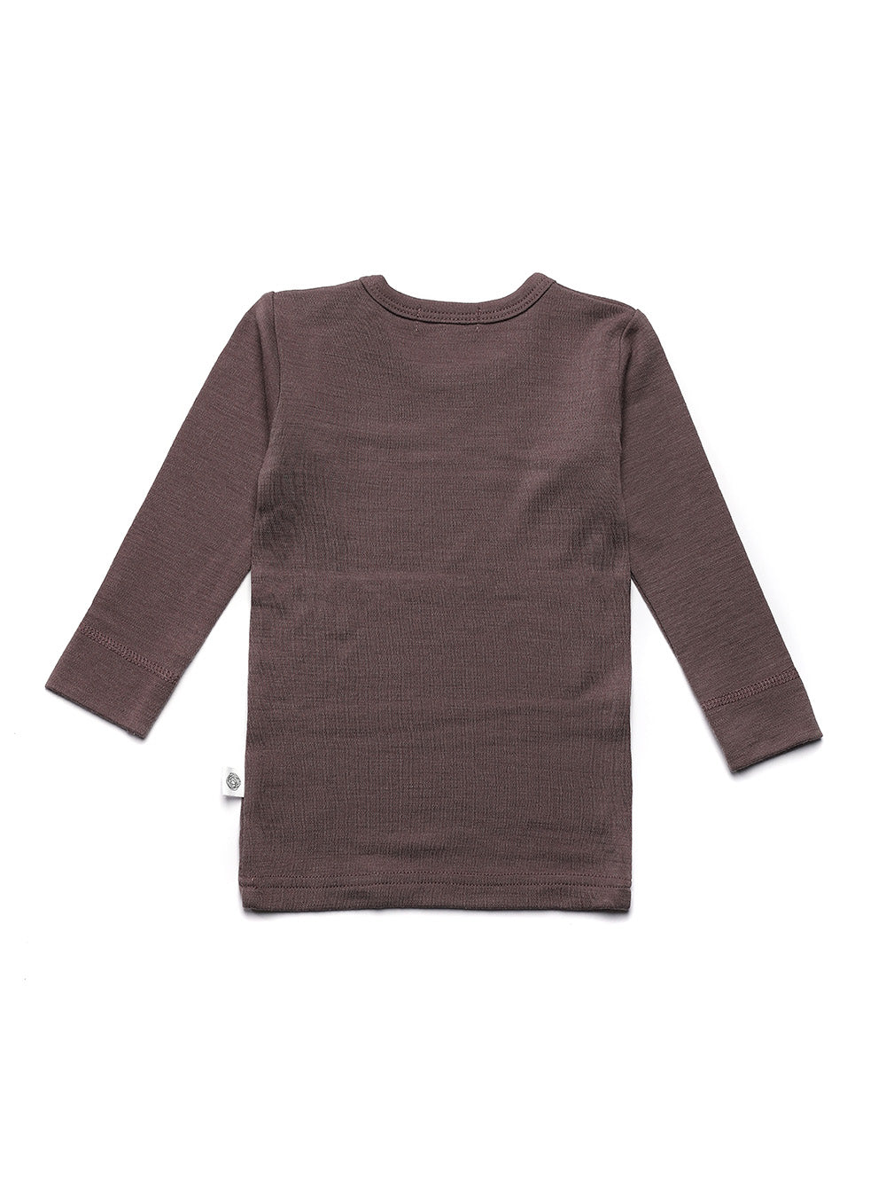 Wollen baby- kindertrui - Merinowol - Peppercorn