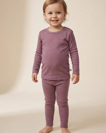 Thermokledingset kind - Merinowol - Grapeshake