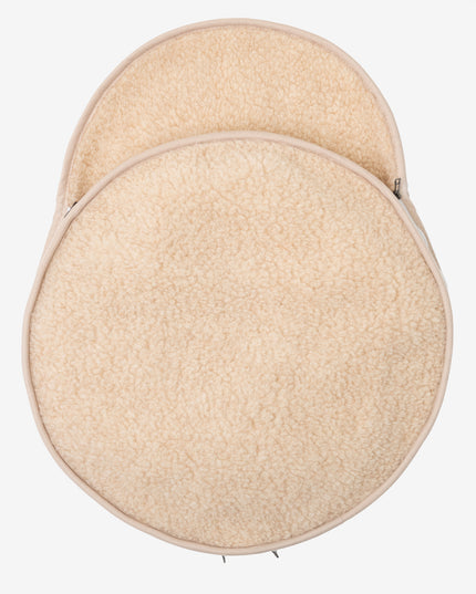 Saco de pies de lana para bebé para silla de coche o maxi-cosi - Lana merino natural