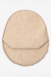 Wollen Baby voetenzak voor autostoel of maxi-cosi - Amandel - Merinowol – afbeelding 3